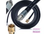 Rosfix Tubo Flessibile Per La Pulizia Degli Scarichi Da 20 M Con Filettatura Esterna M22