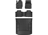 Omac Set Di Tappetini E Rivestimenti Per Il Bagagliaio Per Ssangyong Rexton 2017-2025 Gomma 4X