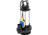 Pompa Sommergibile Per Acque Reflue, Alta Portata, Acciaio Inox Resistente, 220V, Argento, Ue