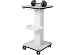 Carrello Estetico, Dimensioni 38X34 Cm, Capacità Di Carico 15 Kg, Altezza 67 Cm, Materiale Ferro/Legno/Abs, Design Moderno