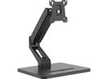Braccio Per Monitor, Regolabile In Altezza, Compatibile Vesa, Nero