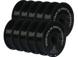 Filamento Per Stampa 3D, Materiale Petg, Diametro 1,75 Mm, Nero