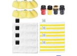 Panno Per Mop A Vapore, Panno In Microfibra Riutilizzabile, Compatibile Con Karcher Easyfix SC2 SC5, 16 Pezzi