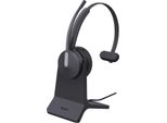 Yealink 1208702 BH70 Mono Teams Headset Schwarz Con Supporto Di Ricarica