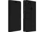 Xiaomi Mi 8 Lite Flip Cover Con Slot Per Schede E Funzione Stand - Nero