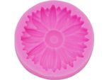 Stampo Per Fondente In Silicone, 1X Margherita, Circa 5,7X5,7X1,2 Cm
