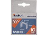 Graffette, Confezione Da 1000 Pezzi, 12 Mm, 10,6X0,52X1,2 Mm
