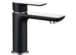 Mexen Alfa Rubinetto Per Lavabo, Nero/Cromo - 745700-71