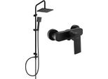 Set Doccia Mexen Tord - Miscelatore Doccia Royo Nero