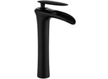 Mexen Lyra Miscelatore Lavabo Alto, Nero - 745310-70