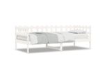 Vidaxl Letto Da Giorno Senza Materasso Bianco 80X200 Cm In Legno Di Pino Massiccio