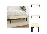Vidaxl Panca Crema 100X30X30 Cm In Pelle Finta - Panche
