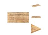 Vidaxl Piano Da Tavolo In Legno Massiccio Di Mango 25-27 Mm 100X60 Cm - Piani Da Tavolo