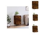Vidaxl Credenza Rovere Fumé 40X35X70 Cm Materiale Legno - Credenze