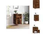 Vidaxl Credenza Rovere Fumé 40X35X70 Cm Materiale Legno - Credenze