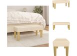 Panca Vidaxl Crema 70X30X30 Cm In Tessuto - Panche