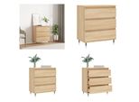 Vidaxl Credenza Sonoma Eiche 60X35X70 Cm Holzwerkstoff - Credenza - Credenze - Lagerschrank - Buffet
