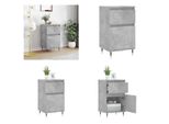 Vidaxl Credenza Betongrau 40X35X70 Cm Holzwerkstoff - Credenza - Credenze - Comò - Anrichte