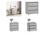 Vidaxl Credenza Grau Sonoma 60X35X70 Cm Holzwerkstoff - Credenza - Credenze - Lagerschrank - Buffet