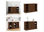Vidaxl Credenza Look Rovere Marrone 100X35,5X60 Cm In Legno - Credenza - Credenza - Armadio - Armadio Portaoggetti