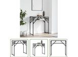 The Living Store Consolle Con Ripiano Grigio Sonoma 75X30X75Cm In Materiale Ligneo