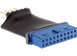 Inline® 33449L Adattatore Usb 3.0 - 2.0 Interno, Connettore Di Accoppiamento Usb 3.0 19Pin - Usb 2.0 Interno