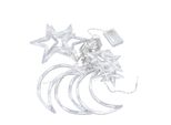 Stella Luna Tenda Luci Ambiente Romantico 2 Modalità Di Illuminazione 126 Led Ramadan Tenda Luci Per Matrimoni Compleanni