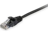 Equip Patchkabel Cat6A U/Utp 2Xrj45 0.25M Schwarz Lszh Polybeutel