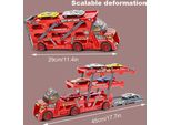 Auto Trasportatore Camion Giocattolo Tre Strati Deformati Camion Trasportatore Bambini Giocattolo Auto Regalo Per Il Compleanno Natale
