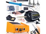 Rosfix Set Orange Husky OH660, Strong Cosmico RSC100W, Blue Lark BL80W – Stazione Di Saldatura 2 In 1 Ad Aria Calda 660W, Saldatrice Per Plastica 100W