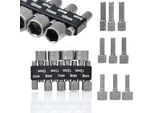 Rosfix Set Di Bussole 5-13 Mm, Attacco Da 1/4", 9 Pezzi."
