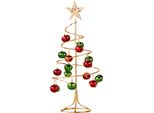 Albero Di Natale A Spirale, Albero Di Natale A Spirale Da Tavolo, Albero Di Natale A Spirale Con Campana
