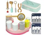 Mondo Classico Set Dentista Piccolo Valigetta Medica 18 Pezzi.