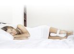 Inf Cuscino Per Ginocchia In Memory Foam Per Chi Dorme Su Un Fianco - Grigio