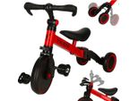 Trike Fix Mini Triciclo Da Fondo 3In1 Con Pedali Rosso