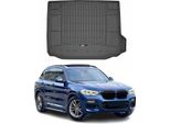 Omac Rivestimento Del Bagagliaio In Gomma Per Bmw X3 G01 2017-2024 Rivestimento Del Bagagliaio In Tpe Nero