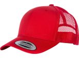 Yupoong Flexfit Retro Trucker Kappe RW5391 (Taglia Unica) (Rot)