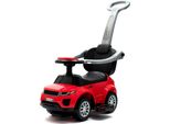 Baby Mix Playful Play Bike Con Asta Di Guida Suv 3In1, Rosso