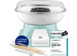 Gourmetmaxx Macchina Per Zucchero Filato Per Uso Domestico Con Accessori Macchina Per Zucchero Filato Retrò Bastoncini Per Zucchero Filato Cucchiaio Dosatore Zucchero Filato Festa Per Bambini