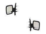 Johns, Set Specchietto Destro E Sinistro Nero Per Nissan NV300 X82 09/16- Nuovo 4422997 963660940R 963739461R 963666705R 9517318 4422963 9630254