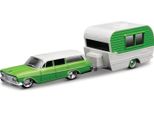 Maisto - Design Tow & Go, 1962 Chevrolet Biscayne Wagon Classic Craft, 1:64