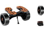 Carrello Per Kayak, Design Pieghevole, Ruote Per Tutti I Terreni, 320 Libbre