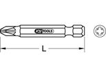 Ks Tools 1/4" Bit Pz 50 Mm PZ0 - 911.3347"