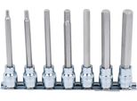 Ks Tools 3/8" Chromeplus Set Di Bussole Esagonali 7 Pezzi 4-12 Mm Lungo 918"