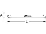 Ks Tools Bronzeplus Leva Di Montaggio 600 Mm 963.9789
