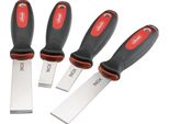 Set Di Raschietti ∙ Acciaio Inox ∙ V1283 ∙ 4 Pezzi ∙ Numero Di Utensili: 4