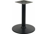 Base Per Tavolo In Metallo NY-B006, Per Ufficio, Hotel, Ristorante, Diametro 46 Cm, Altezza 57,5 Cm, Nero