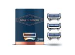 Lame Per Rasoio Gillette King Neck 3 Unità