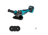 Smerigliatrice Angolare, Diametro Disco 125 Mm, Potenza 3000 W, Velocità Variabile, Senza Batteria