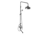Miscelatore Termostatico Per Doccia Retro Bradford Argento Cromo Premium Lauferi